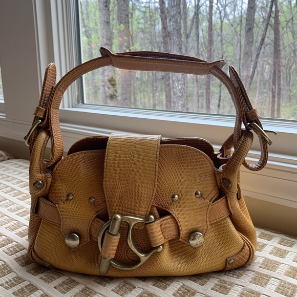 Toff and Loadstone small handbag in mustard - Picture 1 of 9